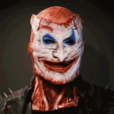 Spooky Halloween Double-layer Ripped Mask