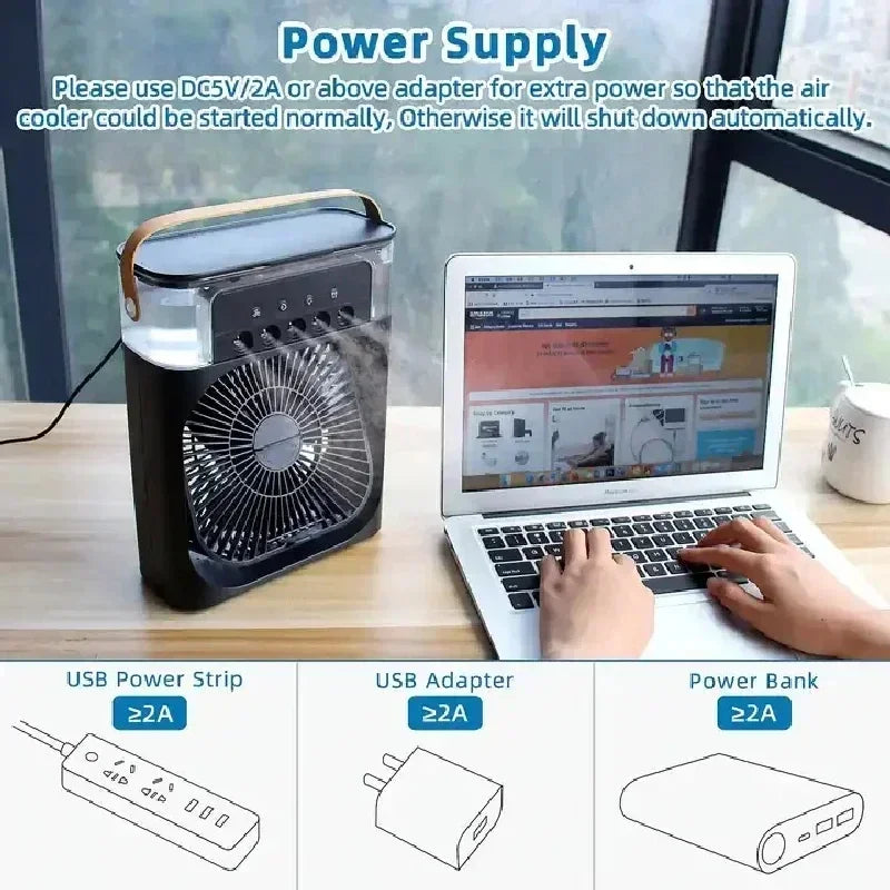 CoolBreeze Portable Air Cooler