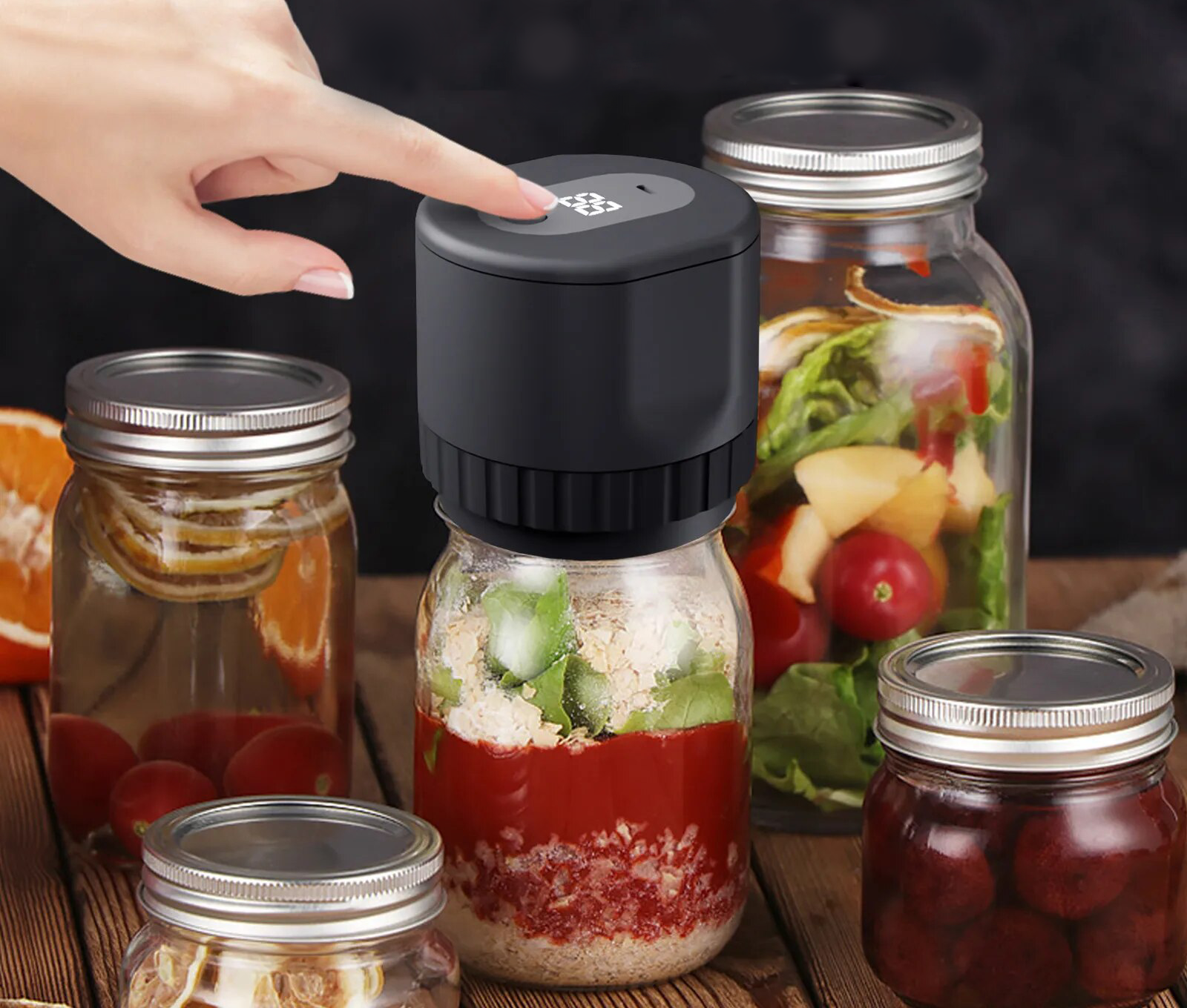 FreshSaver Mason Magic - Preserve Food Freshness with Ease