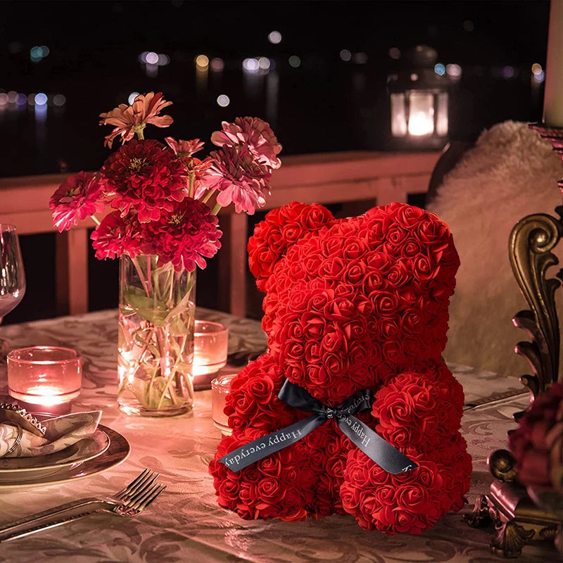 Eternal™ Blossom Love Rose Bear
