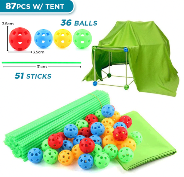 Embark on Epic Adventures with the INDA™ Adventure Fort Creator Kit