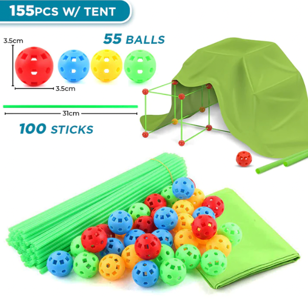 Embark on Epic Adventures with the INDA™ Adventure Fort Creator Kit