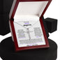 TO MY SPECIAL NEEDS DAUGHTER, WITH THE CZ CROSS NECKLACE