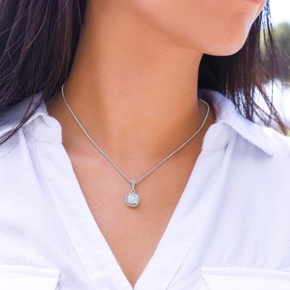 TO MY AMAZING BONUS MOM HAPPY MOTHER'S DAY, ENJOY THIS BEAUTIFUL ETERNAL HOPE NECKLACE