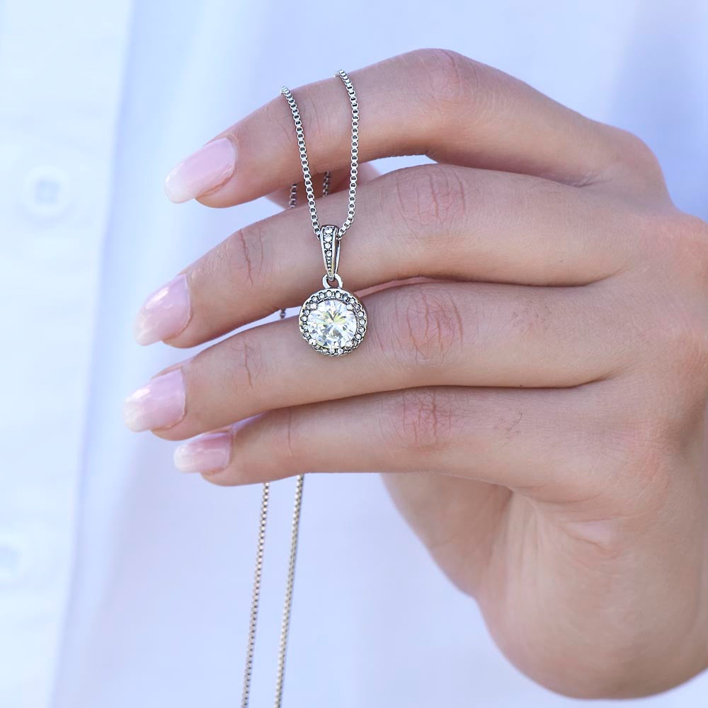 TO MY GRANDDAUGHTER 2 FROM POPA ENJOY THE ETERNAL HOPE NECKLANCE WITH LOVE