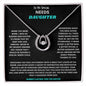 TO MY SPECIAL NEEDS DAUGHTER, ROCKIN' THIS BEAUTIFUL LUCKY LOVE NECKLACE