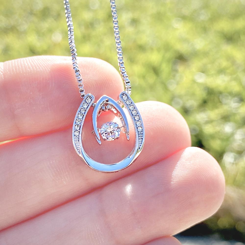 TO MY SPECIAL NEEDS DAUGHTER, ROCKIN' THIS BEAUTIFUL LUCKY LOVE NECKLACE
