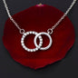 TO MY MOMMY THE PERFECT PAIR NECKLACE FOR MOTHER'S DAY COLLECTIONS
