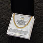 TO MY SPECIAL NEEDS SON HERE'S A REAL NICE CUBAN LINK CHAIN TO SHOW MY LOVE