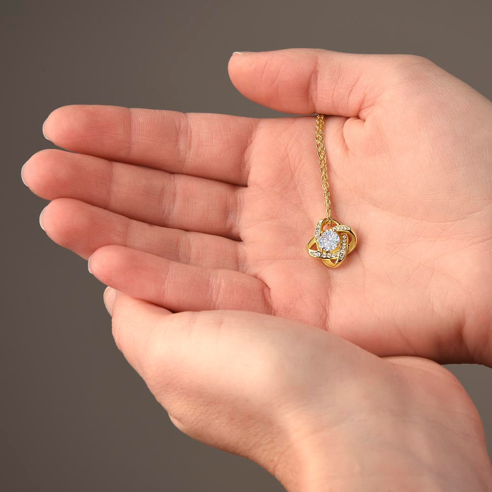 Beautiful Gift for Daughter From Dad "Never Forget That I Love You" Necklace