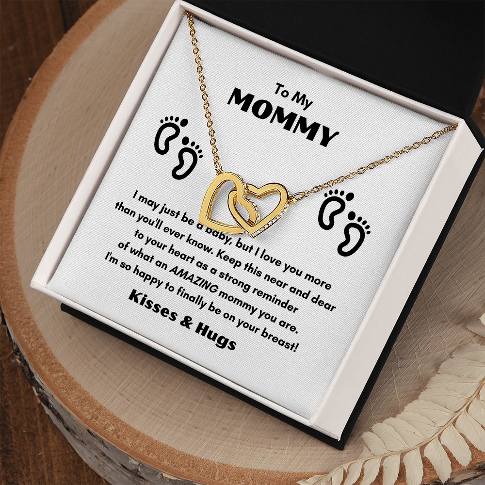 TO MY MOMMY, THE INTERLOCKING LOVE NECKLACE MOTHER'S DAY COLLECTION