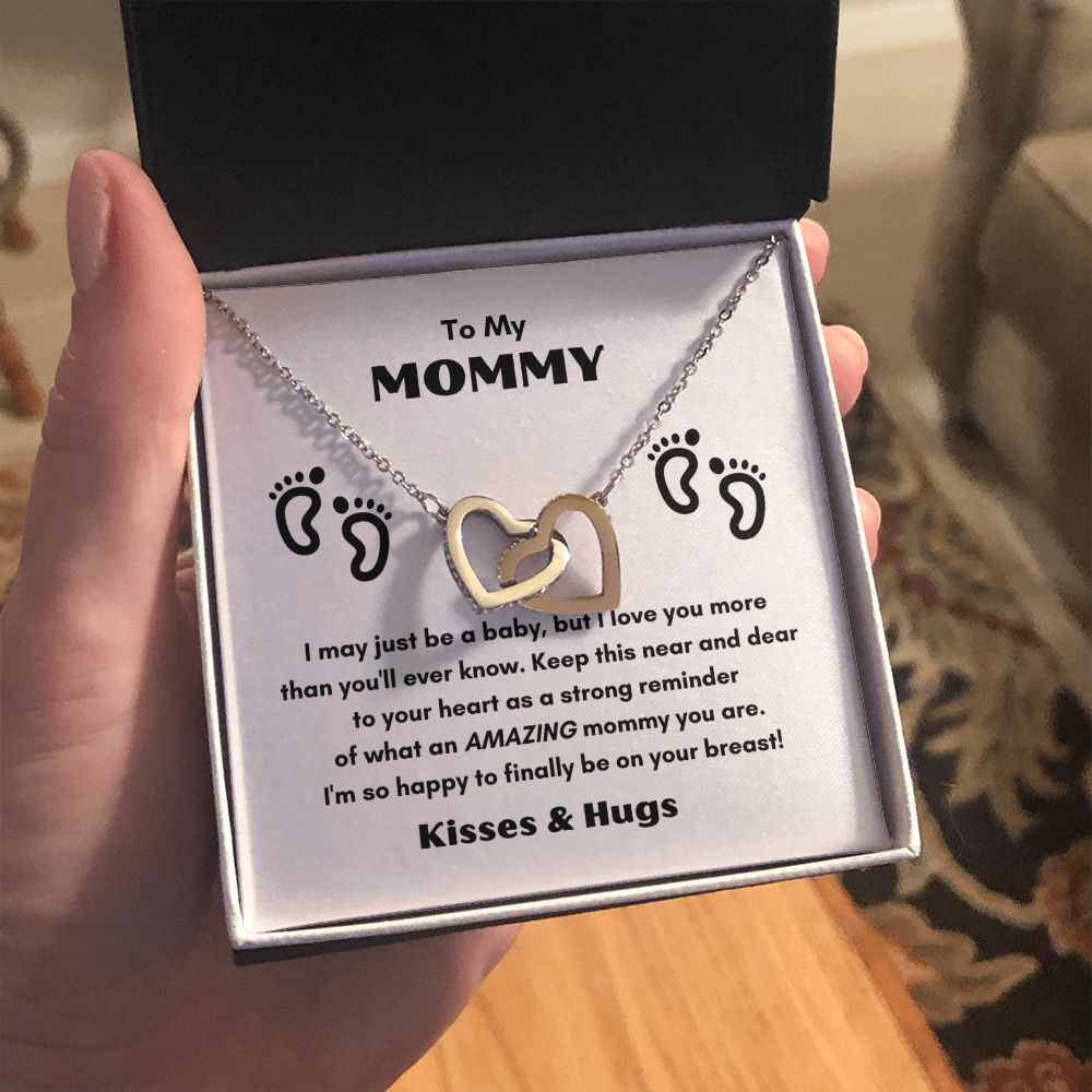 TO MY MOMMY, THE INTERLOCKING LOVE NECKLACE MOTHER'S DAY COLLECTION