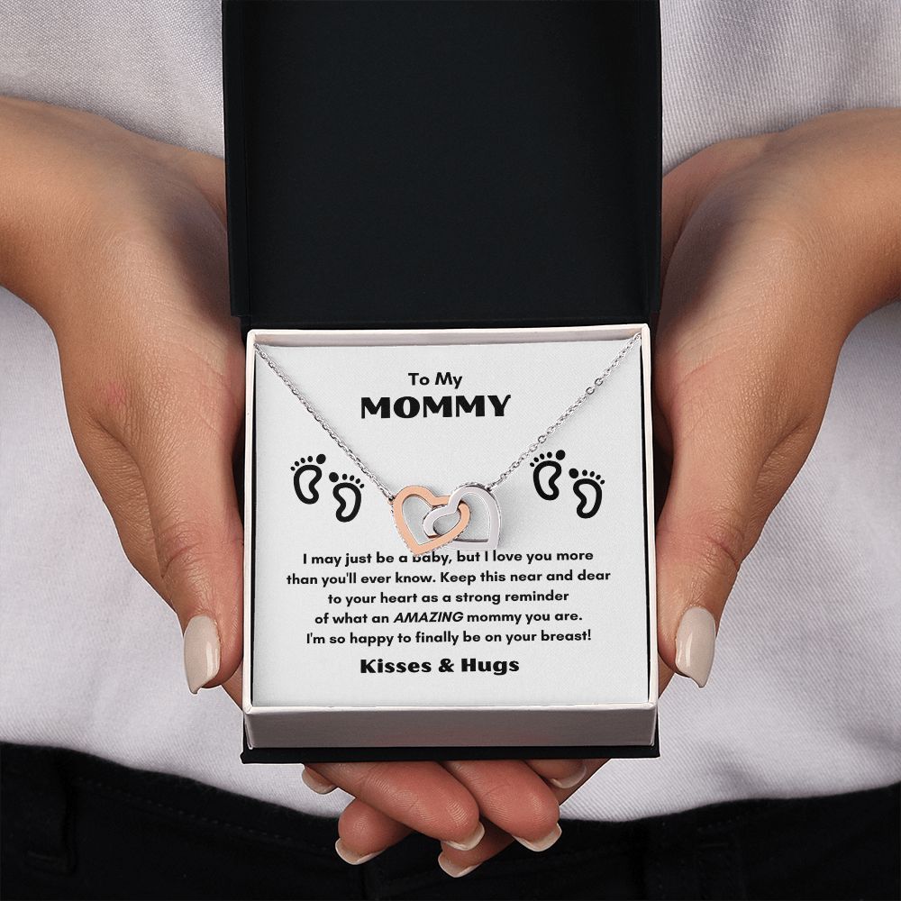 TO MY MOMMY, THE INTERLOCKING LOVE NECKLACE MOTHER'S DAY COLLECTION