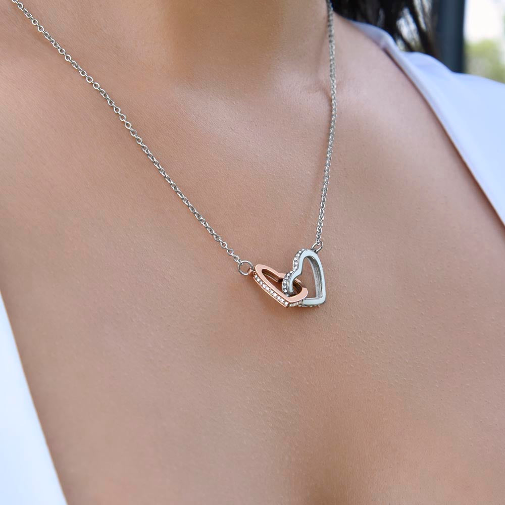 TO MY MOMMY, THE INTERLOCKING LOVE NECKLACE MOTHER'S DAY COLLECTION