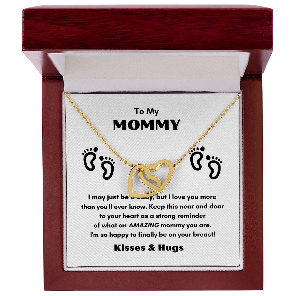 TO MY MOMMY, THE INTERLOCKING LOVE NECKLACE MOTHER'S DAY COLLECTION