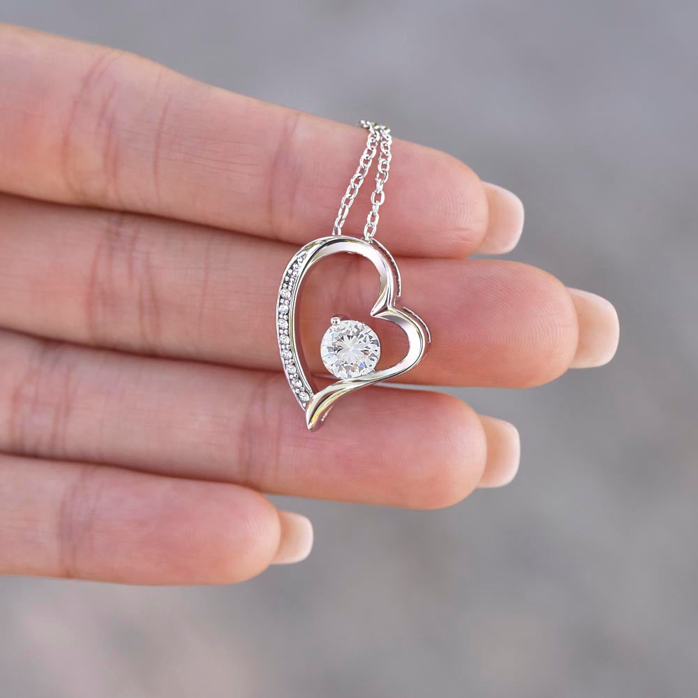 TO OUR AMAZING GRANDDAUGHTER FROM NANA & POPA ENJOY THE FOREVER LOVE NECKLACE