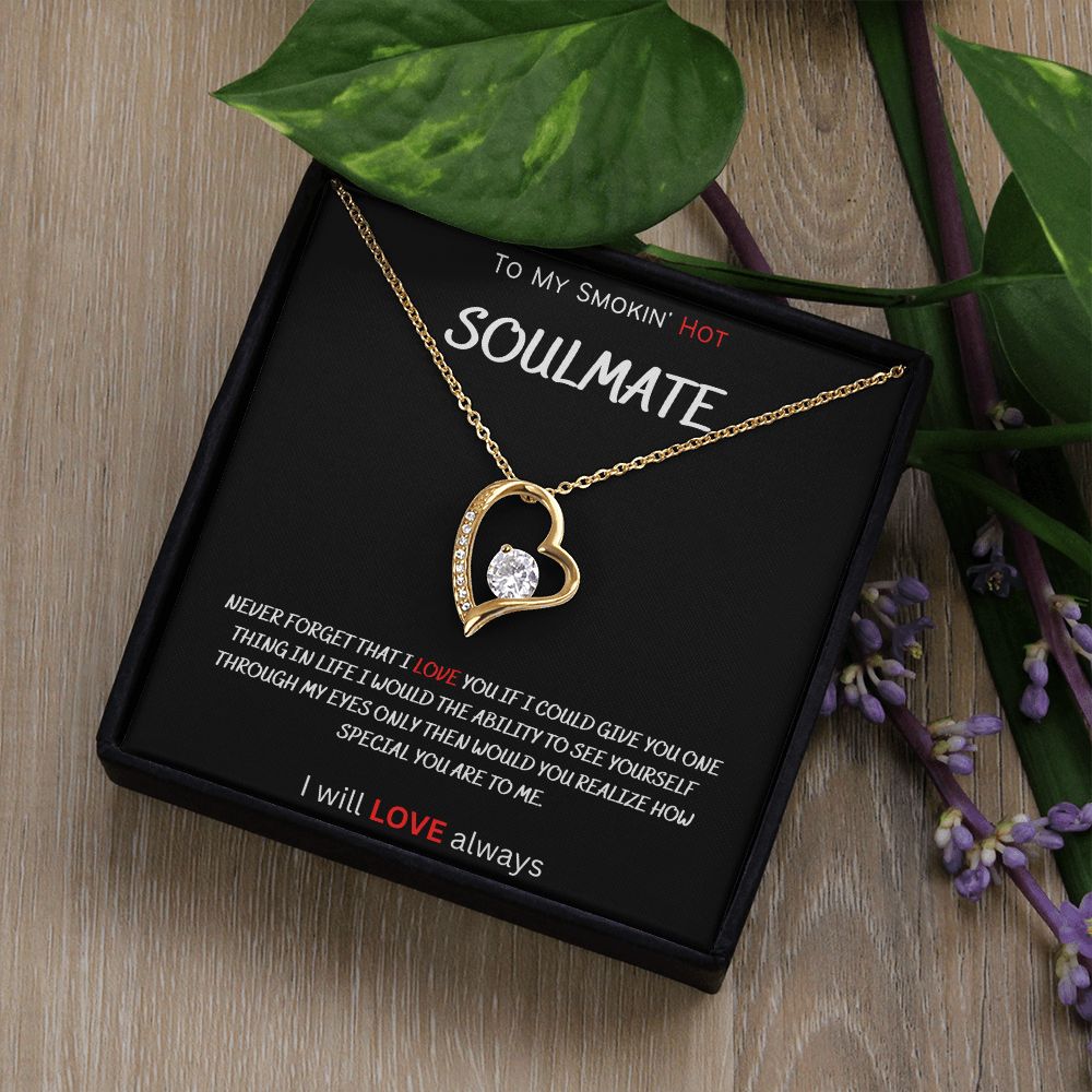 To My Smokin' Hot Soulmate love necklace