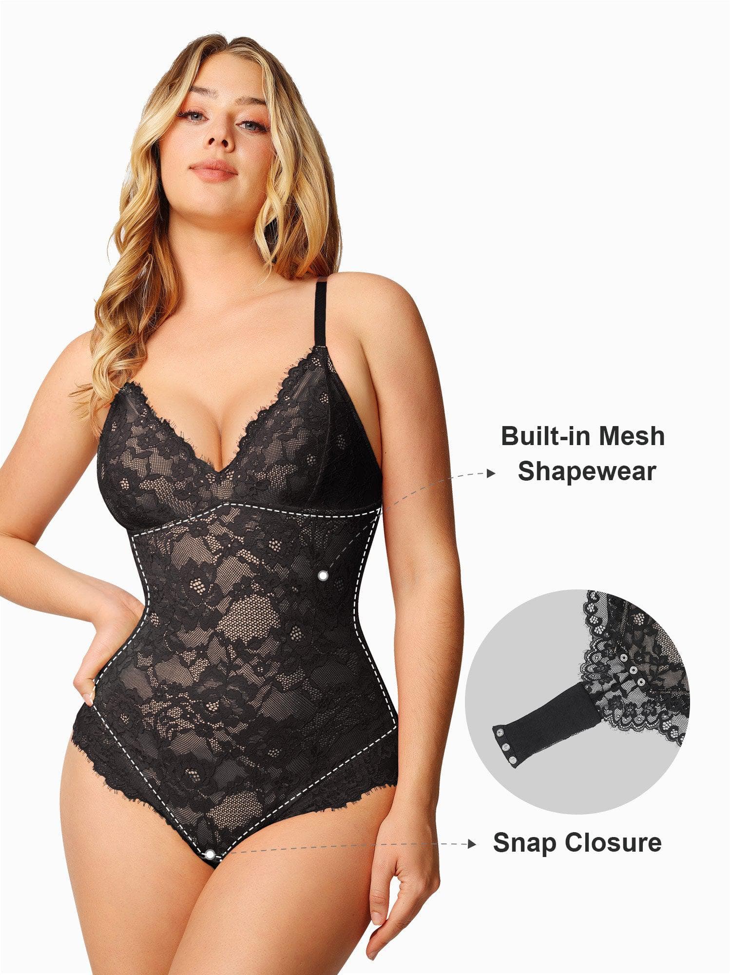 Valentine ™ Vixen Lace Bodysuit
