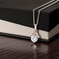 To My Dearest Daughter message card with the adorable Alluring Beauty Necklace.