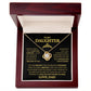 To My Daughter From Dad / Love Knot Necklace
