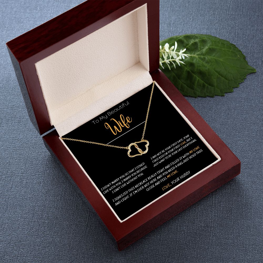 T0 MY BEAUTIFUL WIFE EVERLASTING LOVE NECKLACE