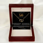 T0 MY BEAUTIFUL WIFE EVERLASTING LOVE NECKLACE