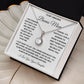 TO MY AMAZING BONUS MOM HAPPY MOTHER'S DAY, ENJOY THIS BEAUTIFUL ETERNAL HOPE NECKLACE