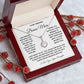 TO MY AMAZING BONUS MOM HAPPY MOTHER'S DAY, ENJOY THIS BEAUTIFUL ETERNAL HOPE NECKLACE