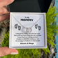 TO MY MOMMY PERFECT PAIR NECKLACE FOR MOTHER'S DAY COLLECTIONS