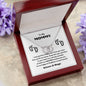TO MY MOMMY PERFECT PAIR NECKLACE FOR MOTHER'S DAY COLLECTIONS