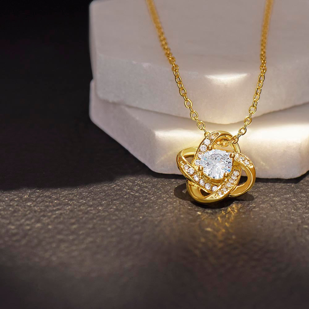 Beautiful Gift for Daughter From Dad "Never Forget That I Love You" Necklace