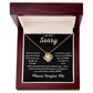 Mend With Love: The Love Knot Beautiful Necklace - An Apology Gift of Forgiveness