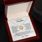TO MY BEAUTIFUL DAUGHTER A FOREVER LOVE NECKLACE FROM MOMOR DAD
