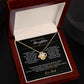 TO MY BEAUTIFUL DAUGHTER LOVE DAD ENJOY THE LOVE KNOT NECKLACE