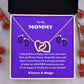 For Mommy with Love: Interlocking Heart Necklace from the Mother's Day Collection