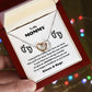TO MY MOMMY, THE INTERLOCKING LOVE NECKLACE MOTHER'S DAY COLLECTION