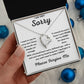 Expressing Eternal Apologies: I Am Very Sorry Love Forever Necklace Gift