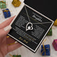 TO MY BEAUTIFUL DAUGHTER A FOREVER LOVE NECKLACE FOR DAD