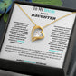 To My SPECIAL Needs Daughter, a Forever LOVE Necklace